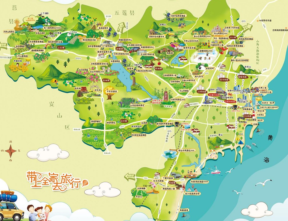 蔚县景区使用手绘地图给景区能带来什么好处？